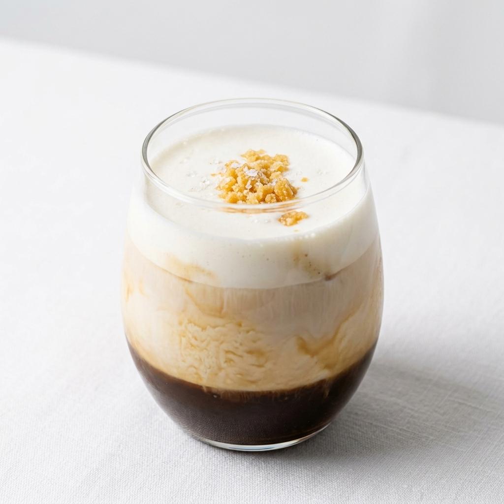 BUTTERSCOTCH SEASALT LATTE